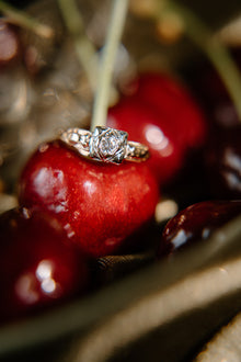 Vintage Two-Tone Diamond Ring