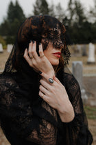 Eternal Muse Antique Cameo Ring