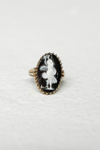 Eternal Muse Antique Cameo Ring