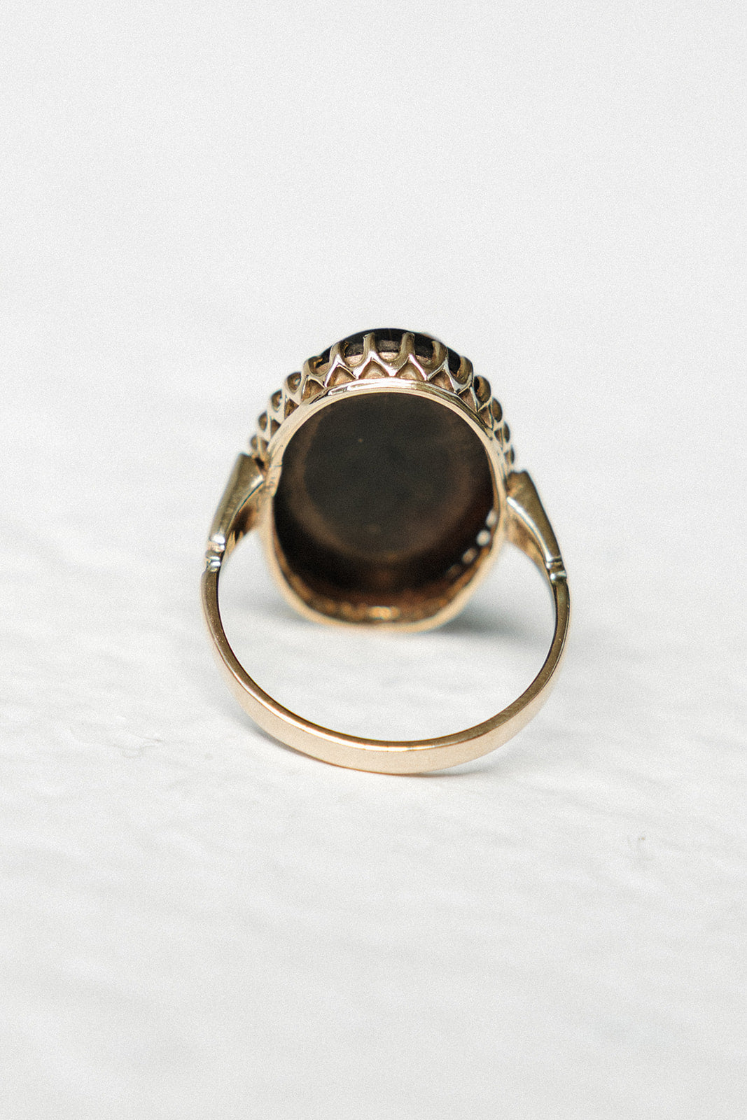 Eternal Muse Antique Cameo Ring