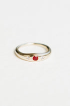 Eternal Love Ruby Pinky Ring