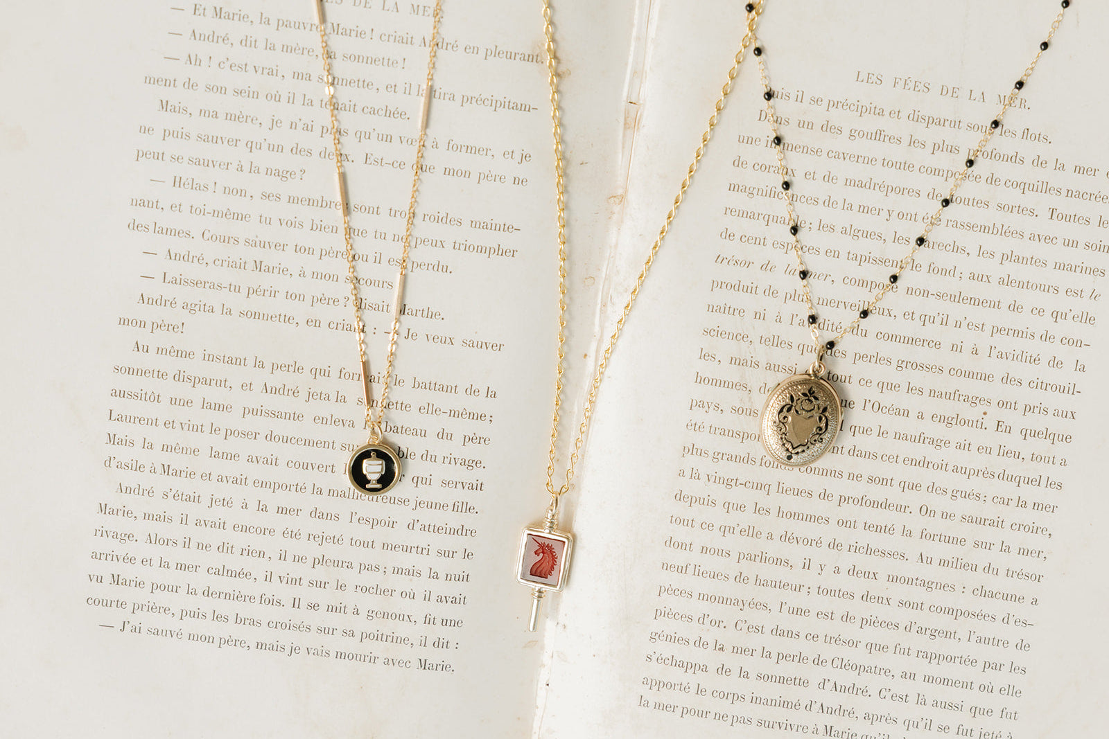 Forever Yours Victorian Mourning Locket