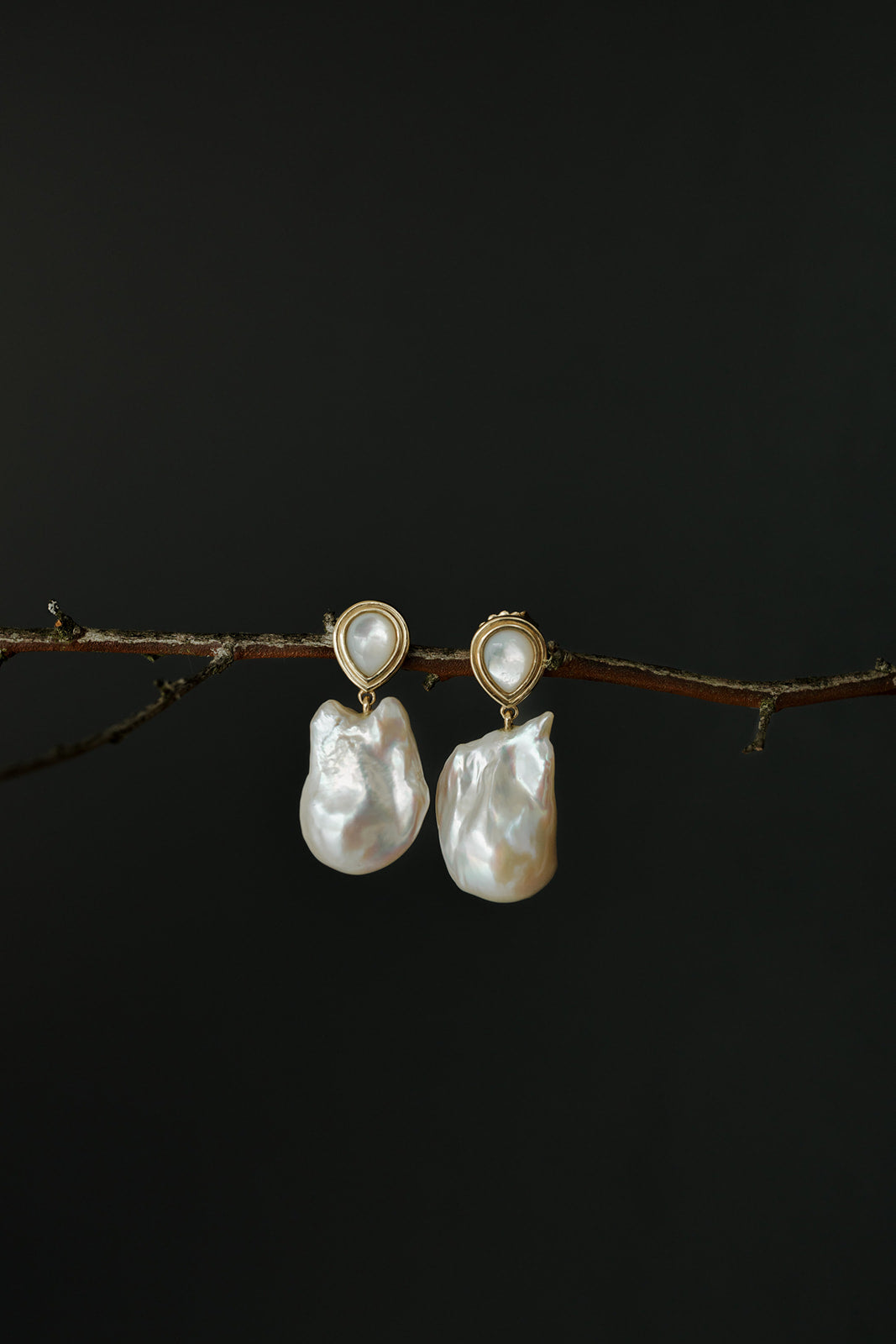 Ever Thine Pearl Earrings