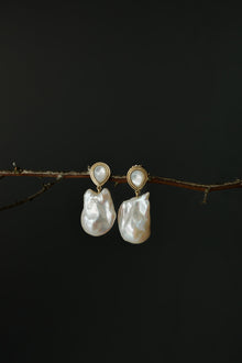 Ever Thine Pearl Earrings