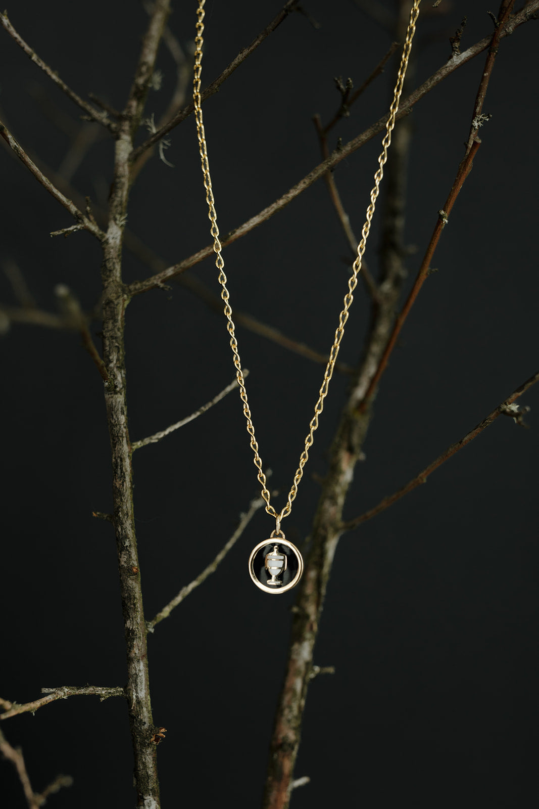 Remember Me Enamel Urn Charm