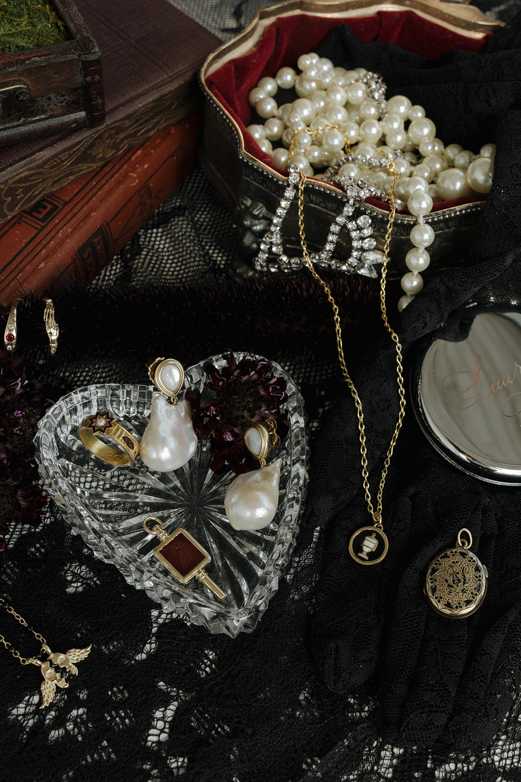 Ever Thine Pearl Earrings